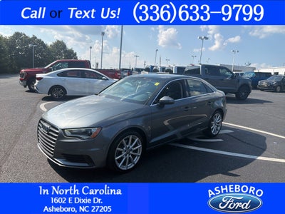 2015 Audi A3 2.0T Premium Plus