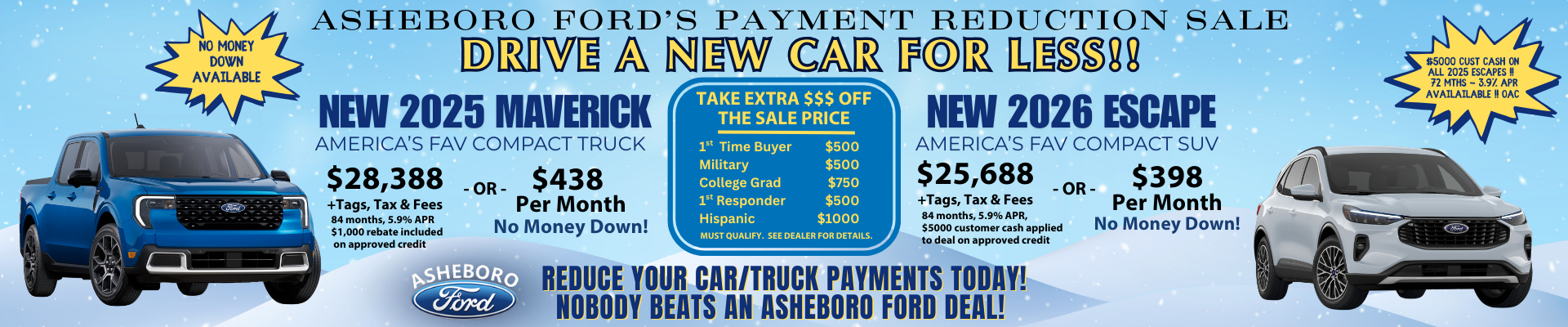 Paymend Reduction Sale